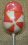 1411 Baseball Cap Chocolate or Hard Candy Lollipop Mold
